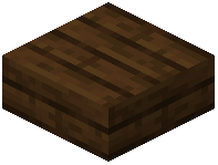 Slab Dark Oak Planks