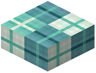 Slab Decorative Cyan Wool