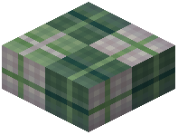 Slab Decorative Green Wool