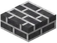 Slab Embbed Dark Bricks