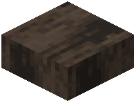 Slab Raw Dark Oak Wood