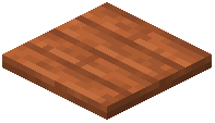 Snow Layer Acacia Planks