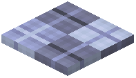 Snow Layer Decorative Blue Wool