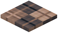 Snow Layer Decorative Brown Wool