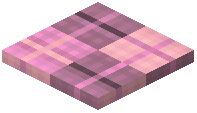 Snow Layer Decorative Magenta Wool