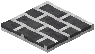 Snow Layer Embbed Dark Bricks
