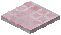 Snow Layer Embbed Magenta Pale Bricks