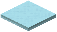 Snow Layer Light Blue Concrete