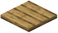 Snow Layer Oak Planks