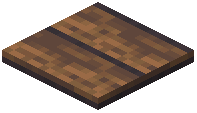 Snow Layer Stripped Spruce Wood