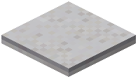 Snow Layer White Concrete