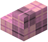 Stairs Decorative Magenta Wool