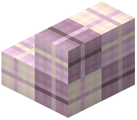Stairs Decorative Pink Wool