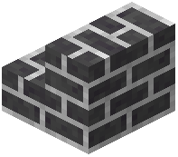 Stairs Embbed Dark Bricks