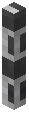Stick Embbed Dark Bricks