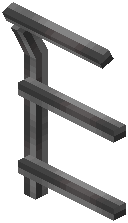 Tall Iron Fence Left