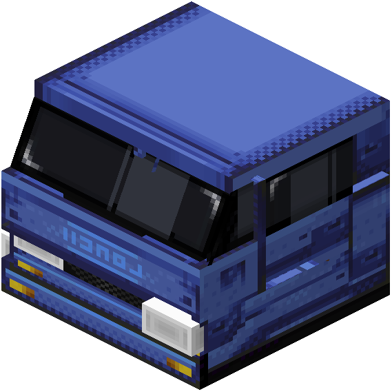 Truck Head Blue