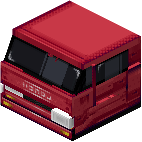 Truck Head Red