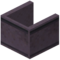 Uncovered Shelf Purple Concrete