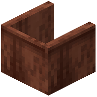 Uncovered Shelf Raw Mangrove Wood