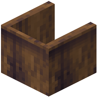 Uncovered Shelf Raw Spruce Wood