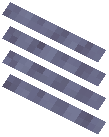 Venetian Blinds Blue Wool