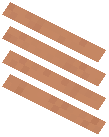 Venetian Blinds Orange Concrete