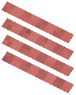 Venetian Blinds Red Wool