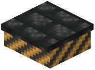 Warning Slab Black Bricks