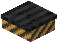 Warning Slab Black Wool