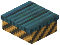 Warning Slab Blue Metal