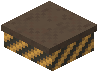 Warning Slab Brown Concrete