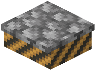 Warning Slab Cobblestone