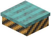 Warning Slab Cyan Wool