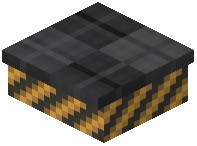 Warning Slab Decorative Black Wool