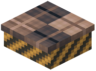 Warning Slab Decorative Brown Wool