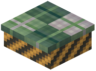 Warning Slab Decorative Green Wool