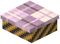 Warning Slab Decorative Pink Wool
