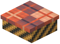 Warning Slab Decorative Red Wool