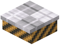 Warning Slab Decorative White Wool