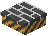 Warning Slab Embbed Dark Bricks