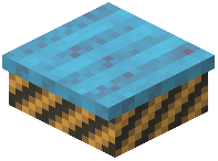 Warning Slab Light Blue Wool