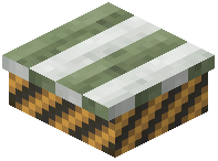 Warning Slab Market Block Green