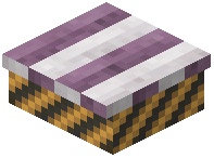 Warning Slab Market Block Purple