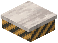 Warning Slab Raw Birch Wood