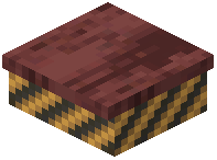 Warning Slab Raw Crimson Wood