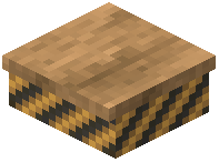 Warning Slab Raw Oak Wood