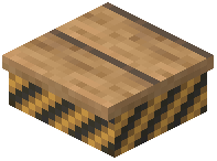 Warning Slab Stripped Oak Wood