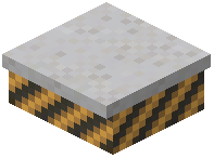 Warning Slab White Concrete