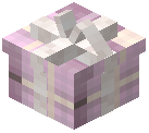 White Bow Gift Box Decorative Pink Wool